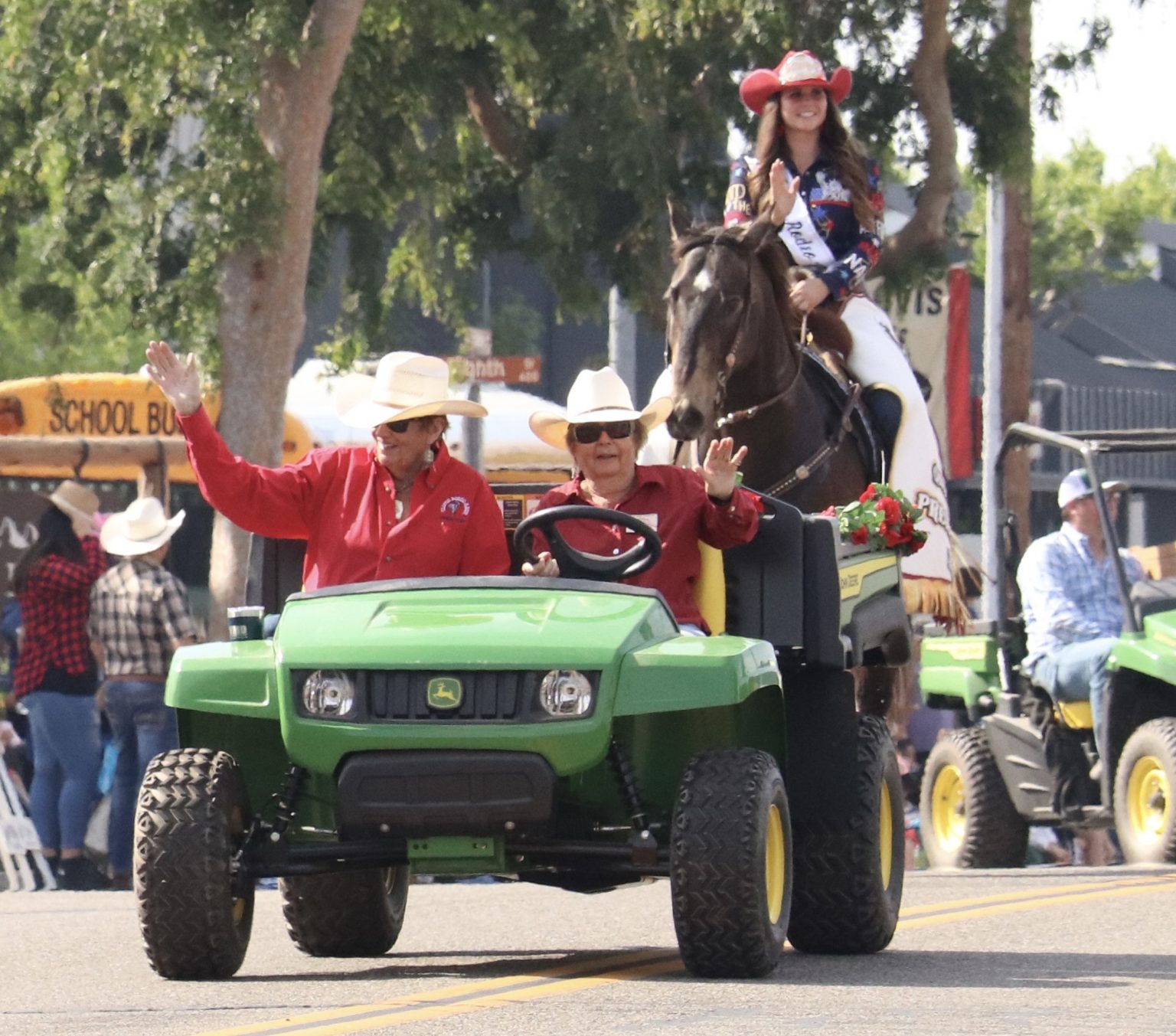 Clovis Rodeo Parade rides through Old Town Clovis Roundup