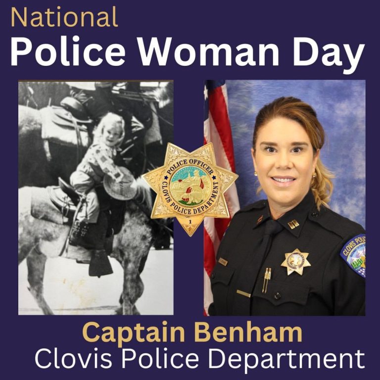 Clovis City Council honors Police Captain Katy Benham