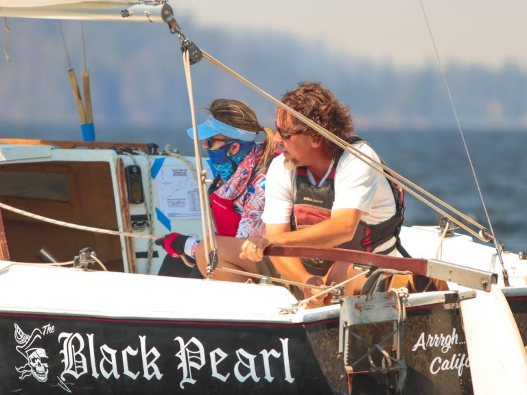 Clovis family competes in the High Sierra Regatta, at Huntington Lake