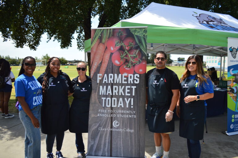 Clovis Community College Farmers Market combats food insecurity with free produce