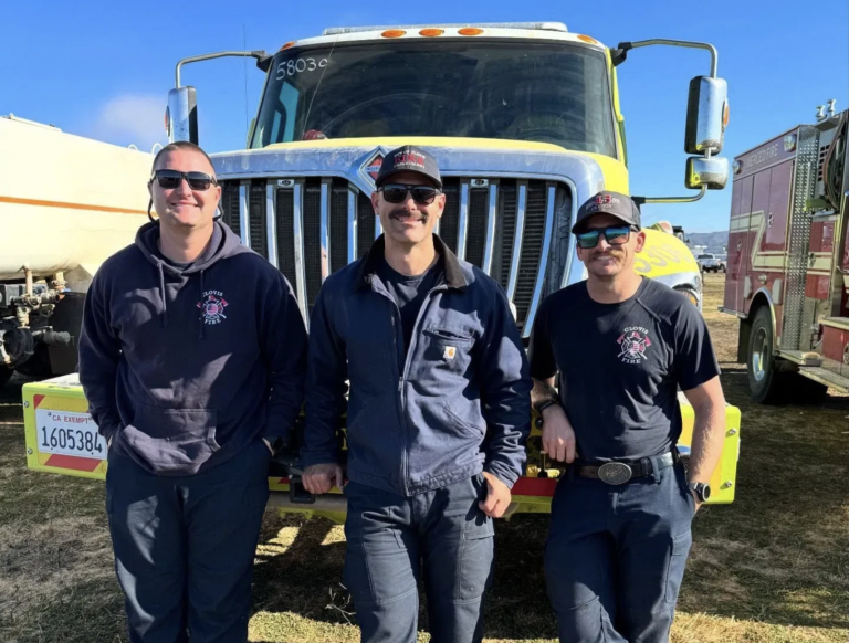 Clovis’s Firefighters return as heroes after aiding in massive Gifford fire fight