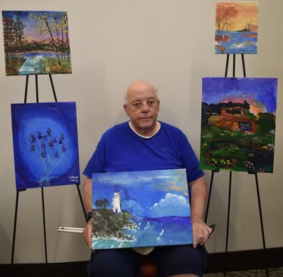 Clovis Senior Activity Center spotlights resilient artist William Elliott