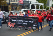 Weldon Elementary’s Warrior Red Ribbon Week Parade promotes drug-free mentality