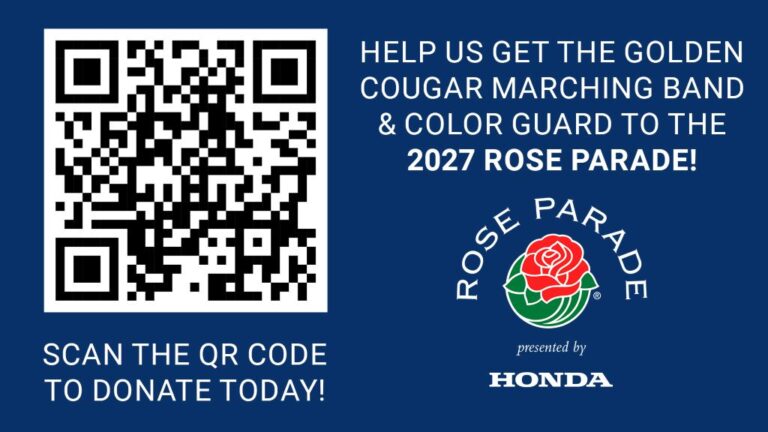 Clovis High Marching Band selected to perform in 2027 Rose Parade