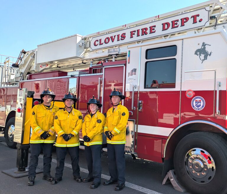 Clovis Fire Department expands with four new firefighters