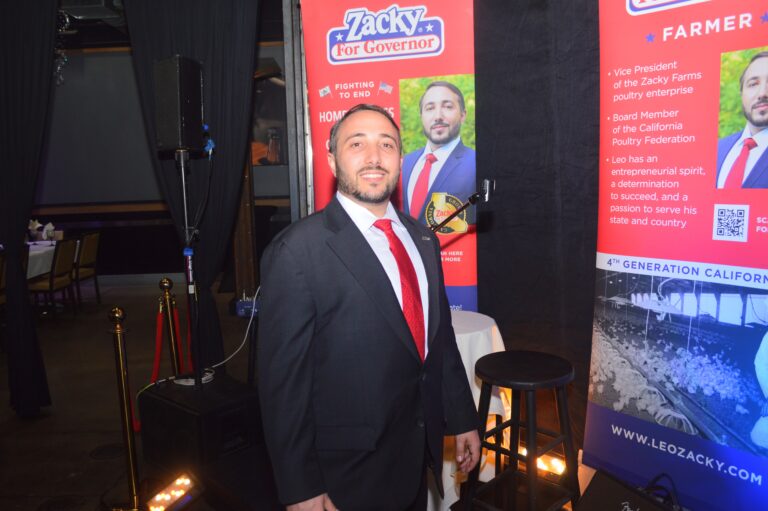 Zacky honors Veterans, calls for a new direction in California