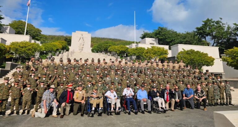 Clovis Young Marines honor Pearl Harbor anniversary in Hawaii